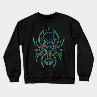 skull spider Crewneck Sweatshirt